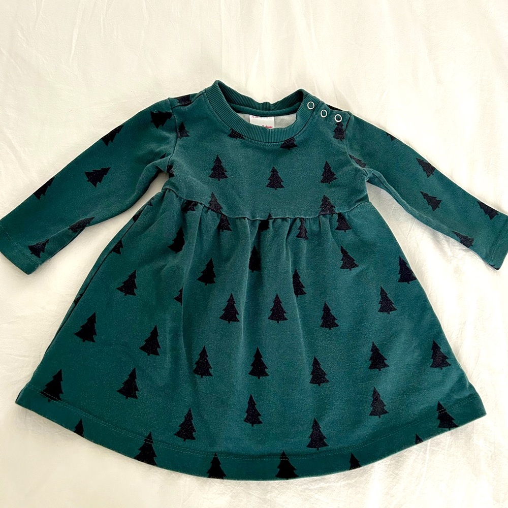 Hanna Andersson Christmas Tree dress
